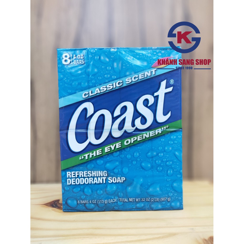 LỐC 8 CỤC XÀ BÔNG COAST MỸ 907G | BigBuy360 - bigbuy360.vn