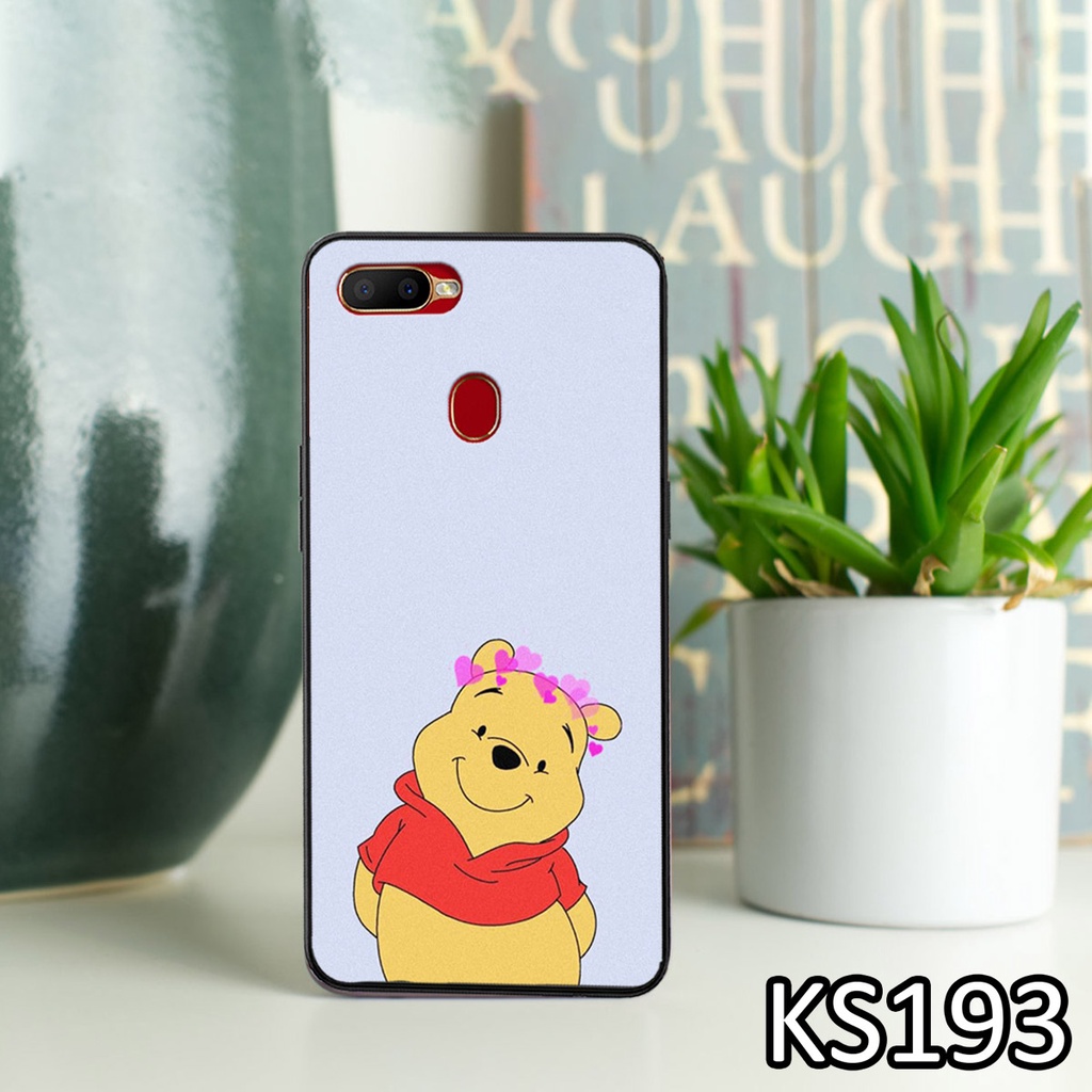 [SIÊU ƯU ĐÃI] Ốp lưng Oppo A1K/A3S/A5S/A7/A12 in hình CHÚ GẤU POOH siêu đẹp, độc, lạ_KINGSTORE.HN_Ốp lưng điện thoại