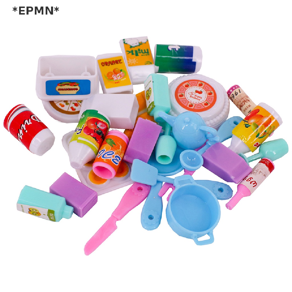 [[EPMN]] 1/6 Miniature Dollhouse Accessories for 30cm Dolls School Supplies Kitchen Toys [Hot Sell]