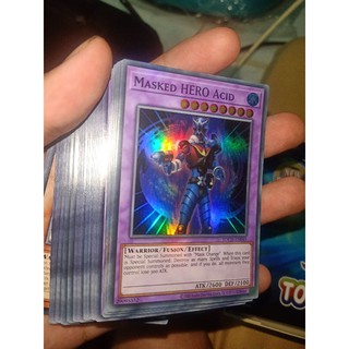 Tên thẻ bài yugioh: Masked HERO Acid - TOCH-EN045 - Super Rare Unlimited