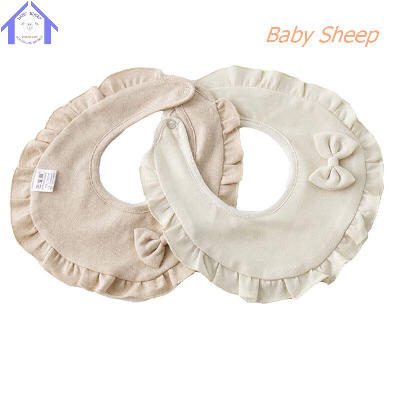 |FAMARAL2 giảm 10k cho đơn 50k|Yếm tròn cho bé 100% COTTON HỮU CƠ TỰ NHIÊN không chất tẩy nhuộm an toàn cho bé