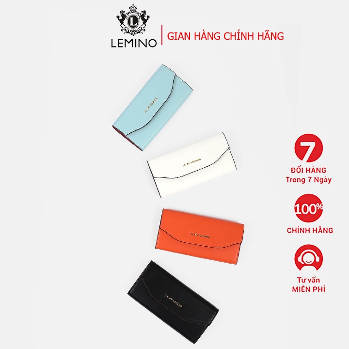 Ví Da Nữ LE BY LEMINO Dáng Dài Cầm Tay LB43028