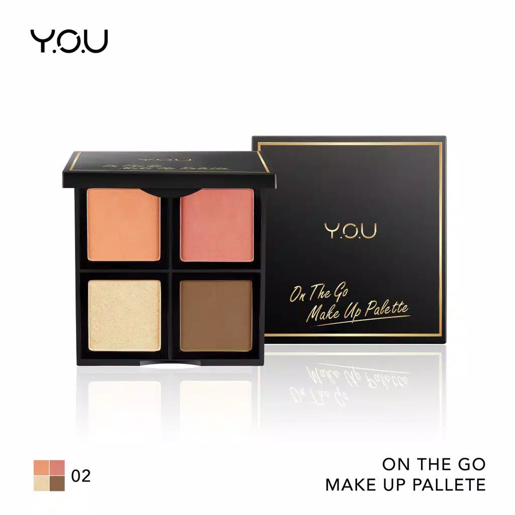 (hàng Mới Về) Bảng Phấn Mắt You On The Go Cao Cấp