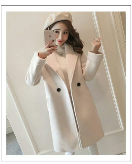 Áo dạ lông thỏ siêu đẹp