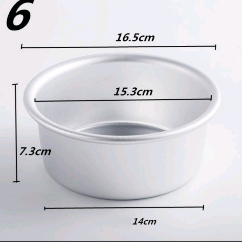 Khuôn tròn đúc 6inch