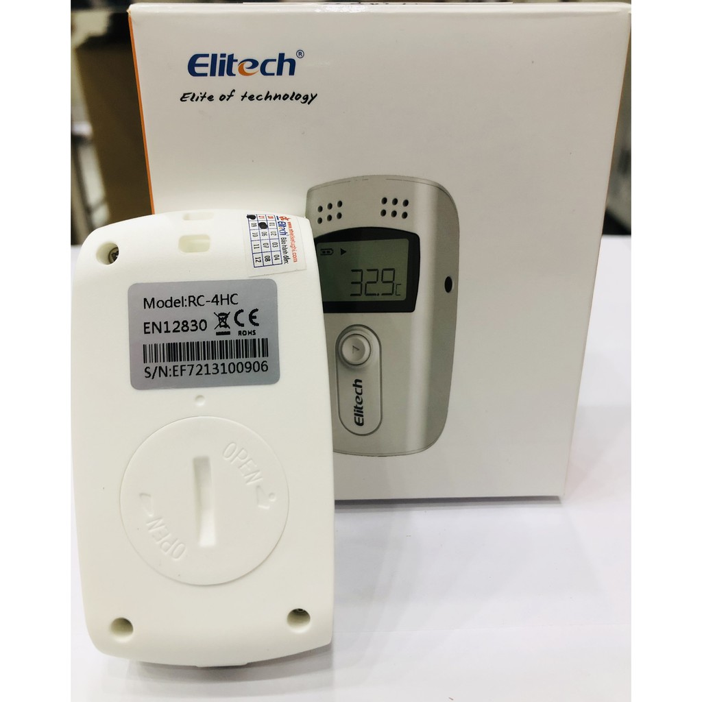 Nhiệt Kế Ẩm Kế Tự Ghi Elitech RC-4HC đã hiệu chuẩn