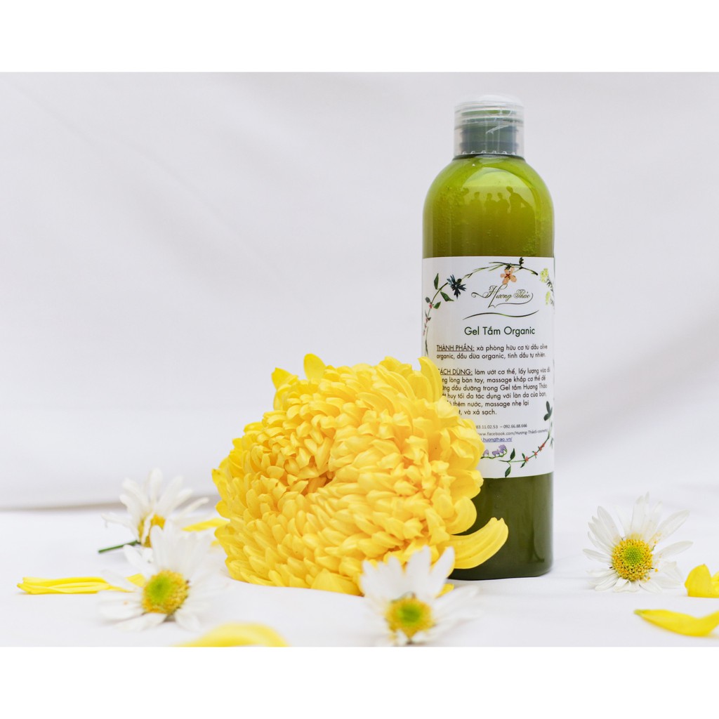 Gel tắm organic Hương Thảo Ylang Ylang (Ngọc Lan Tây) 300ml