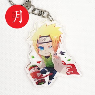 Móc khóa mica Naruto