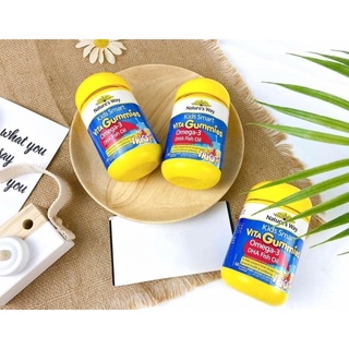 Kẹo dẻo mềm vị trái cây Nature's Way Omega3 fish oil