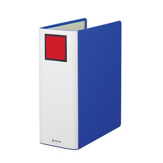 Bìa đựng tài liệu cỡ A4S - 10cm KING JIM 1470GSV - Bìa hồ sơ, bìa còng ống cao cấp (Màu xanh)