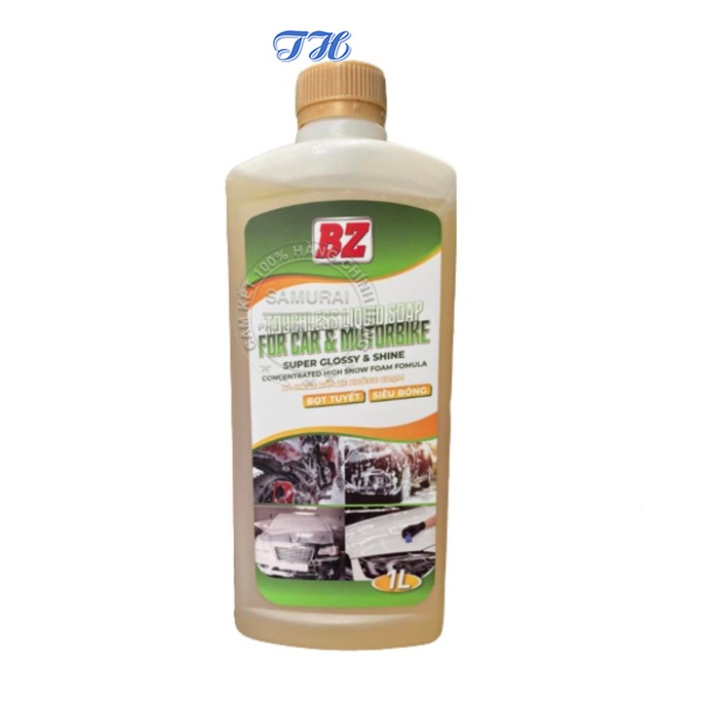 Combo bình xịt bọt tuyết 2L và nước rửa xe không chạm BZ 1L vệ sinh ô tô xe máy tiện lợi nhanh chóng