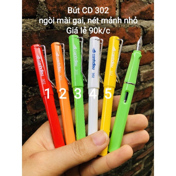 Bút Cánh Diều CD302 (ngòi mài gai, nét mảnh)