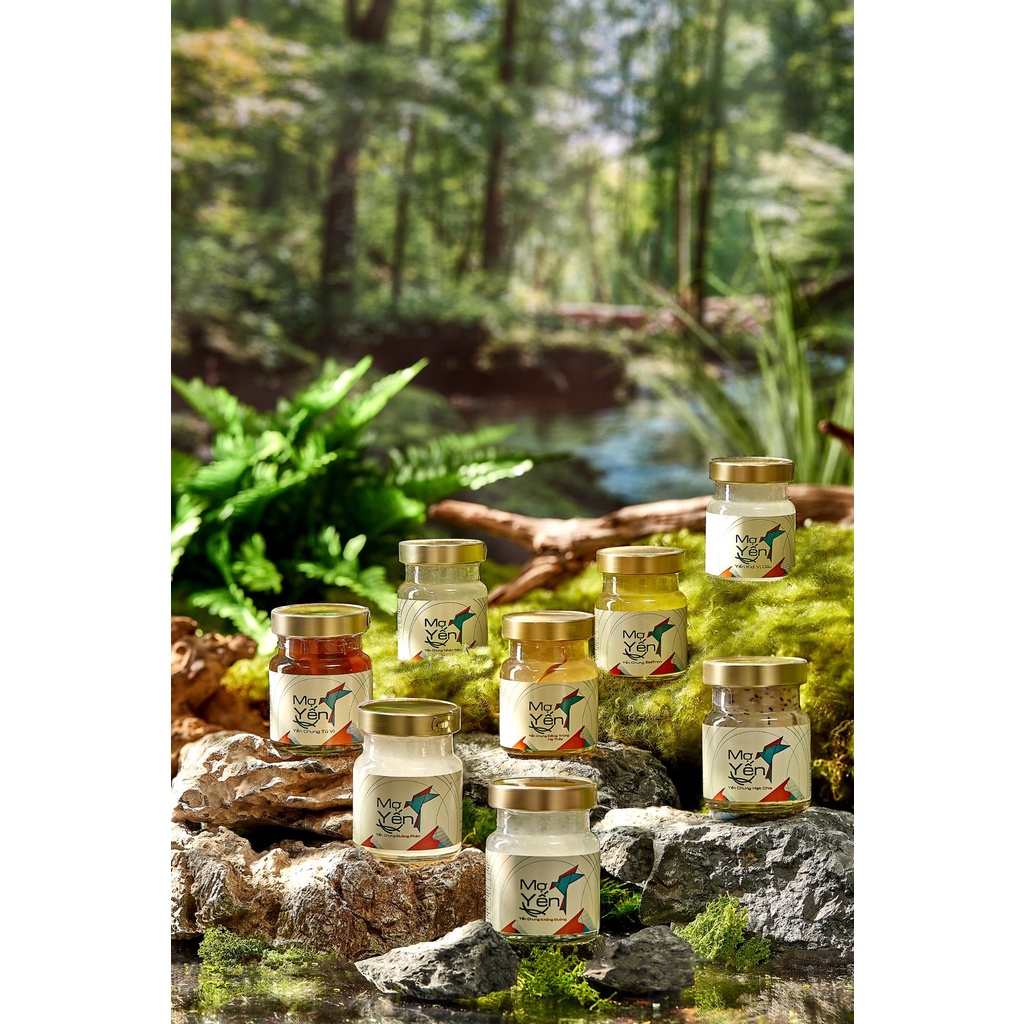 Yến Sào Mợ Yến -Combo 10 hũ- Yến tươi nguyên chất