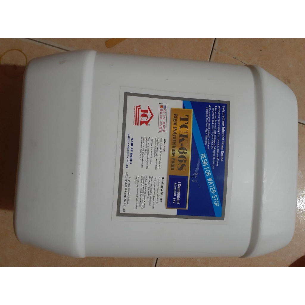TCK 668 - 9kg - Keo PU trương nở