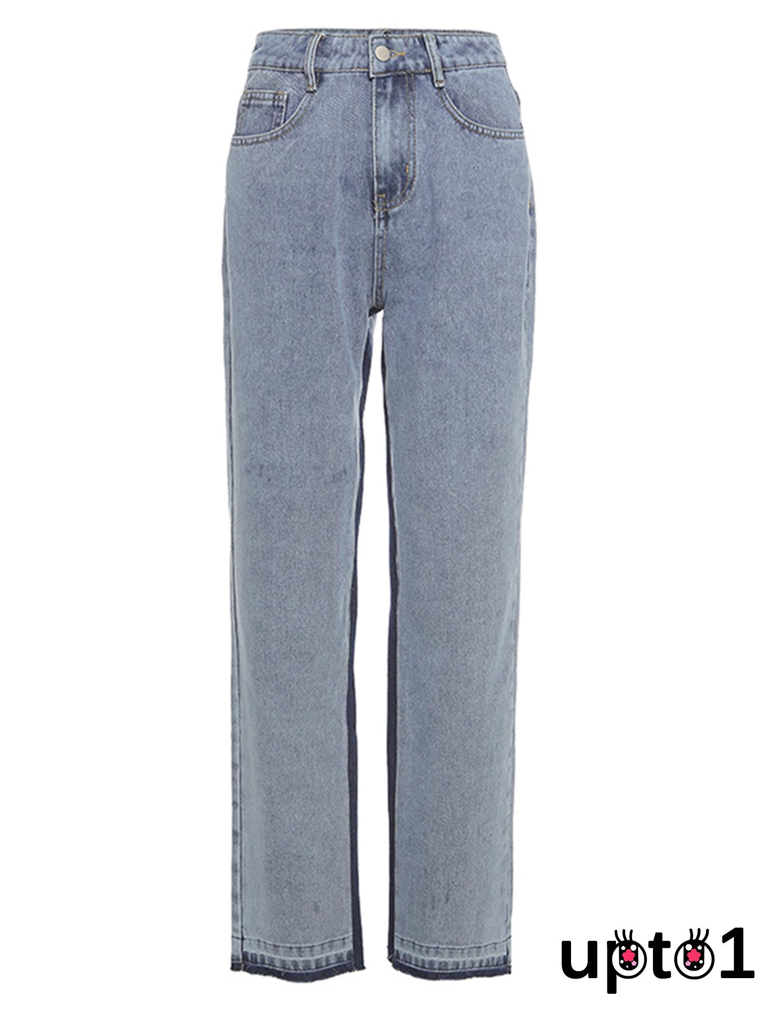 Quần Jeans Dài Ống Rộng Thời Trang Dành Cho Nữ | BigBuy360 - bigbuy360.vn