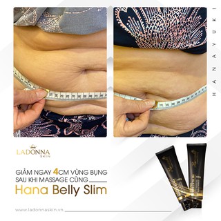 [ CHÍNH HÃNG 100%] Kem Tan Mỡ Hana Belly Slim