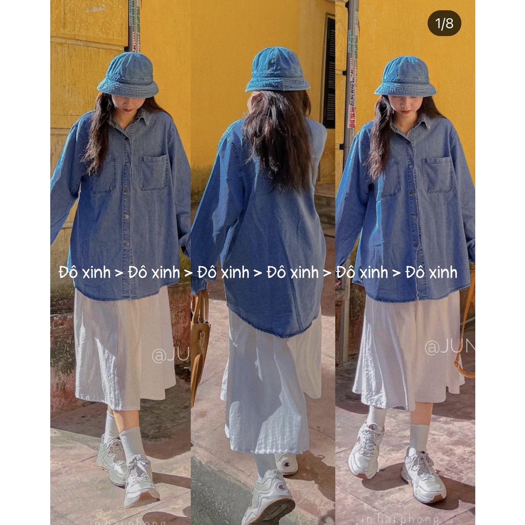 🍃 Áo Somi Bò Dài Tay Trơn Form Rộng A145 ĐÔ XINH 🍃