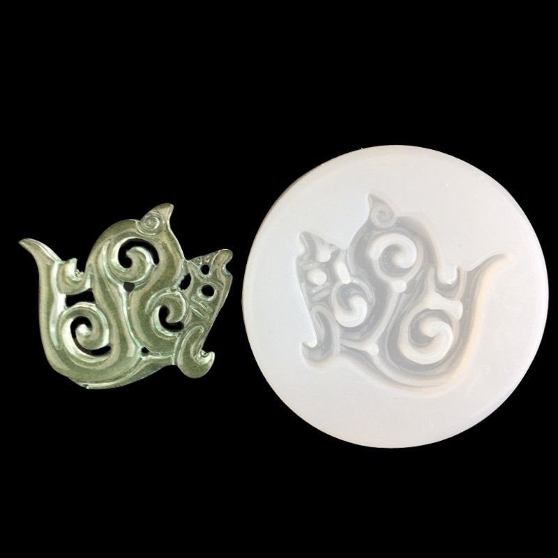 Khuôn Silicone Đúc Resin 10 Kiểu Dáng Khác Nhau Dùng Làm Trang Sức DIY