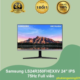 Màn hình Samsung LS24R350FHEXXV 24″ IPS 75Hz Full viền Hàng Chính Hãng