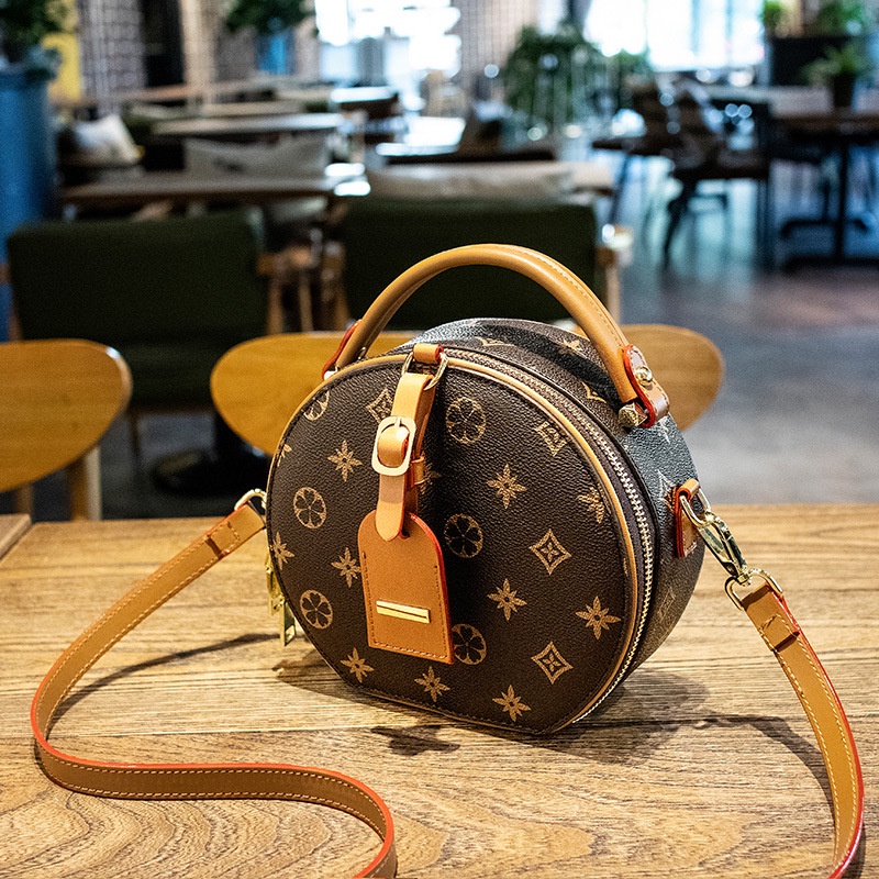 Túi Đeo Chéo Một Bên Vai Hình Tròn Nhỏ Phong Cách Phương Tây Thời Trang Mùa Hè 2022 Mới Dễ Phối Đồ Dành Cho Bạn Nữ