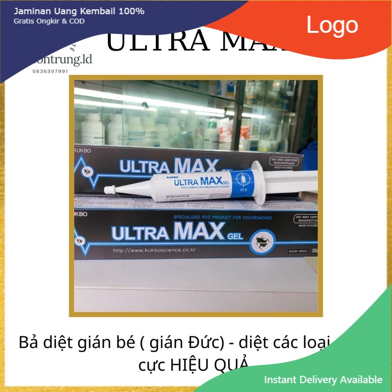 { Thuốc diệt gián Đức ( gián bé) ULTRA MAX(35G) }