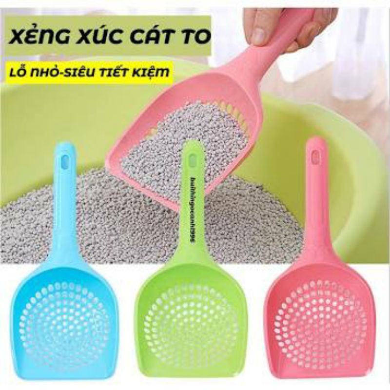 Xẻng xúc cát vệ sinh cho mèo lỗ nhỏ