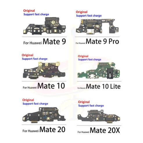 Ốp Điện Thoại Cổng Sạc Cho Huawei Mate 8 9 10 Pro lite 20 30 Pro lite 20X