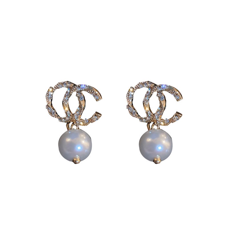 Bông Tai Mạ Bạc 925 Đính Ngọc Trai Sang Trọng 2022