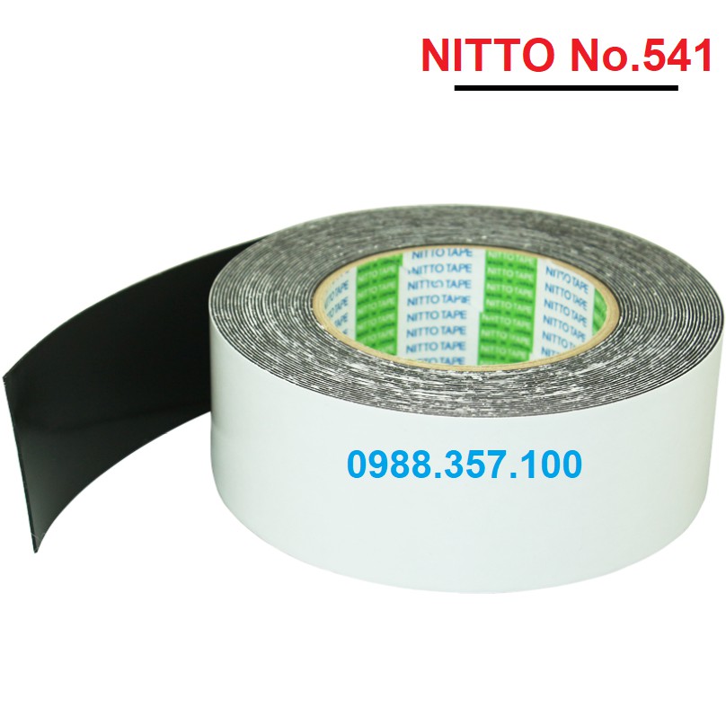 Băng dính hai mặt đen Nitto 541