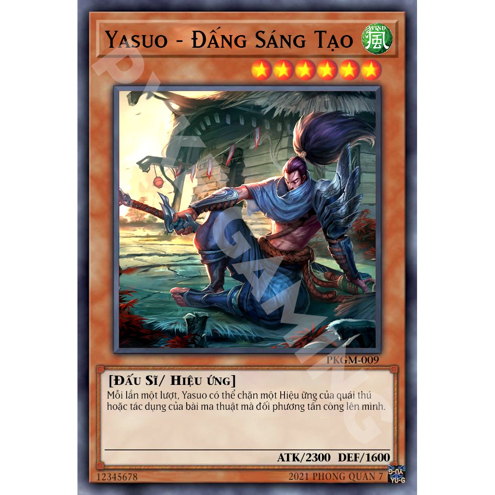 9 Lá Bài Yugioh Liên Minh Huyền Thoại Tiếng Việt Độc Quyền Tại VN