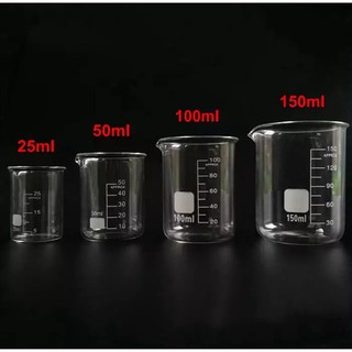 Cốc thủy tinh thí nghiệm 25ml