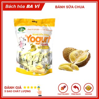 Bánh Sữa Chua Giòn Sầu Riêng Con Bò Vàng Ba Vì 250g