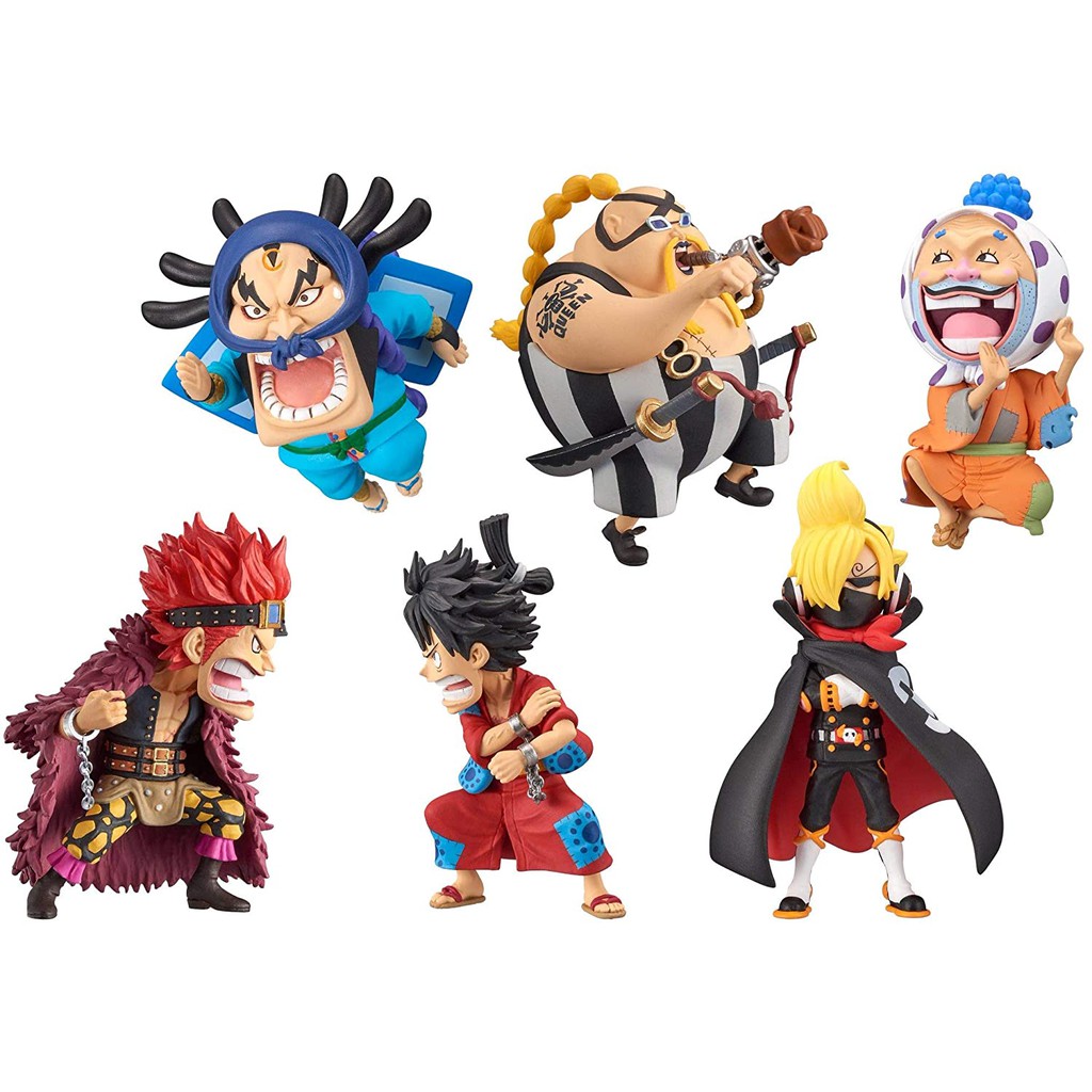 [NEW] Mô hình đồ chơi chính hãng Banpresto WCF One Piece Wano Kuni Set 5