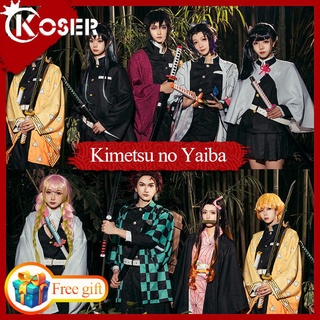 Trang phục hóa trang nhân vật hoạt hình Demon Slayer Kimetsu No Yaiba Tanjirou Zenitsu Kanao Nezuko Giyu