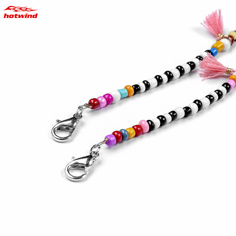 [Hàng mới về] Dây đeo khẩu trang đính hạt thời trang đẹp mắt