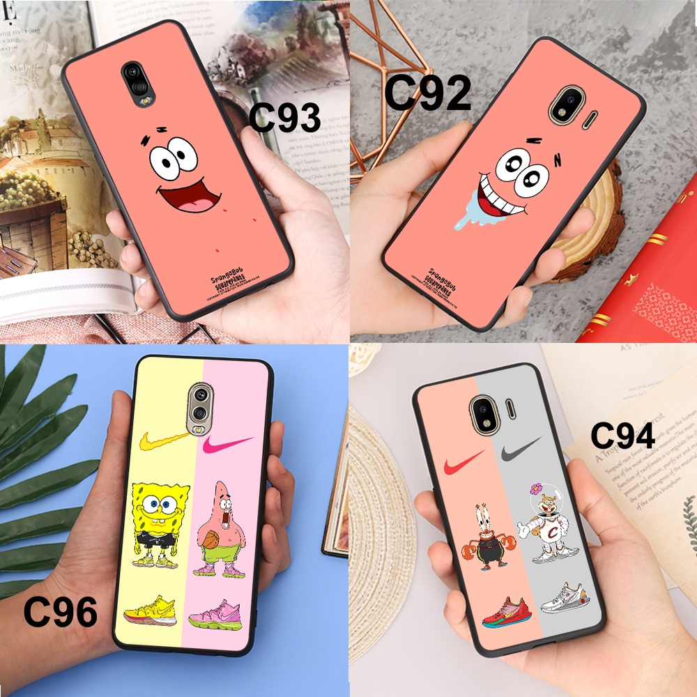 Ốp Samsung J7plus/J7+ _J7 pro - J4 2018 - J2 Pro J2 Core - J3 pro In Hình Chú Bọt Biển Và Sao Biển : SpongeBob & Patrick