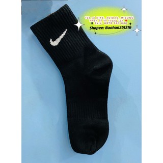 [HÀNG CÓ SẴN] Tất vớ thể thao NIKE,ADIDAS, Mizuno trắng cổ cao giá rẻ