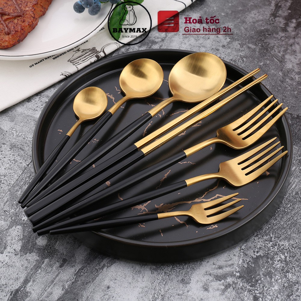 Đũa kim loại Inox 304 cao cấp kháng khuẩn, ĐẦU ĐŨA KHẮC VÂN TRÒN tăng ma sát tránh gắp trượt thức ăn