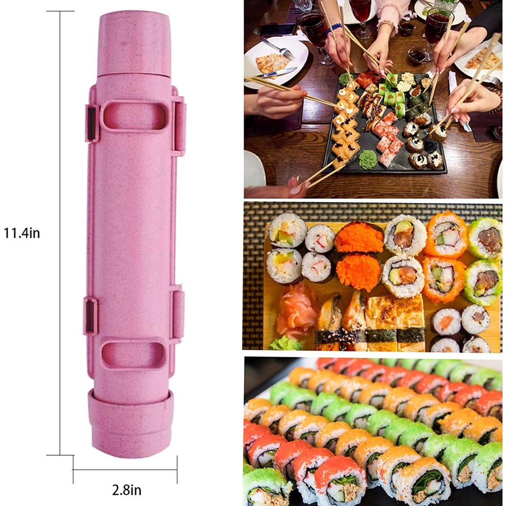 Bộ Dụng Cụ Làm Sushi Và Dụng Cụ Cuộn Sushi Tiện Dụng Cho Người Mới Bắt Đầu DIY