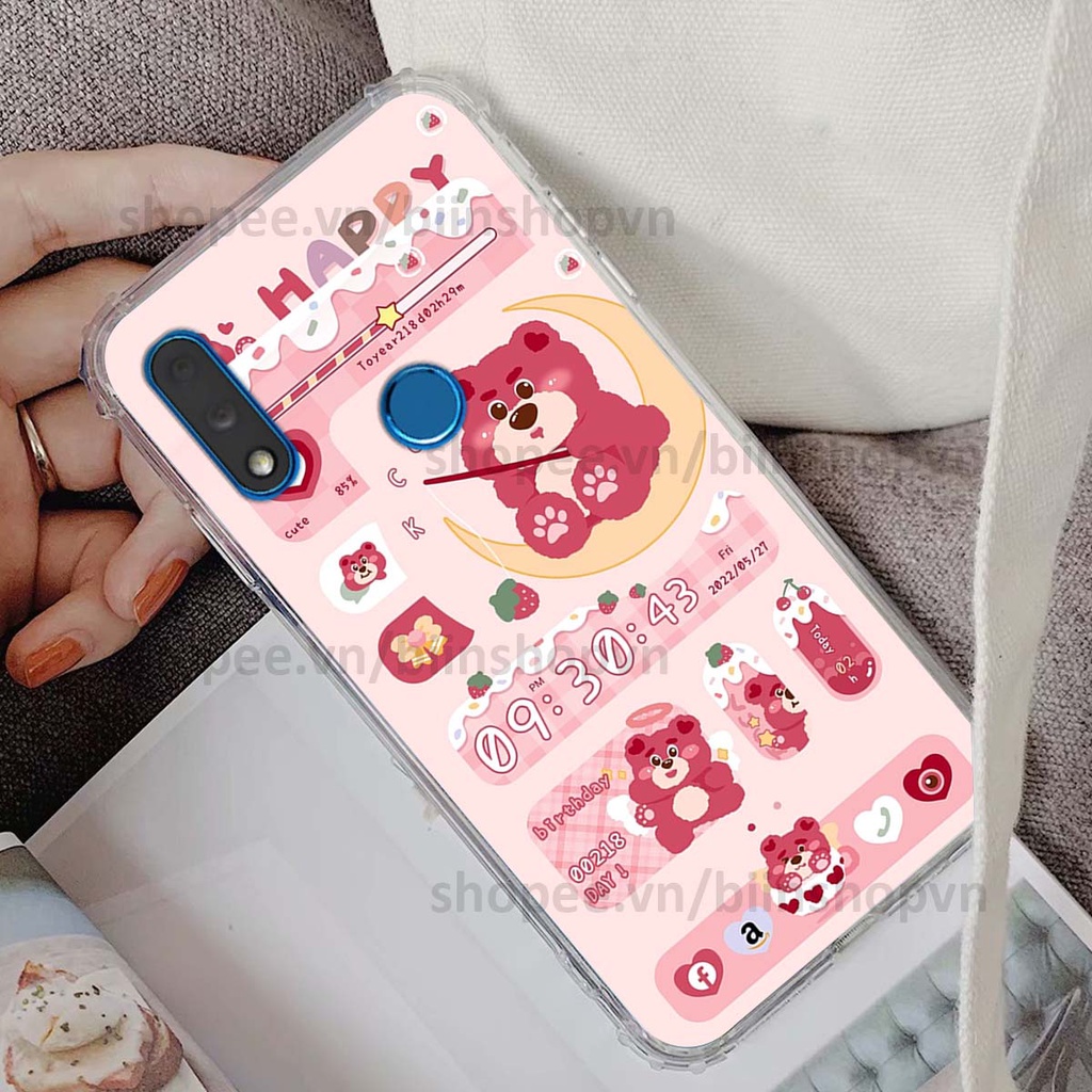 Ốp Vsmart Star 3 / Star 4 / Star3 / Star4 in 3D icon gấu nổi siêu xinh, siêu đáng yêu, cá tính phong cách