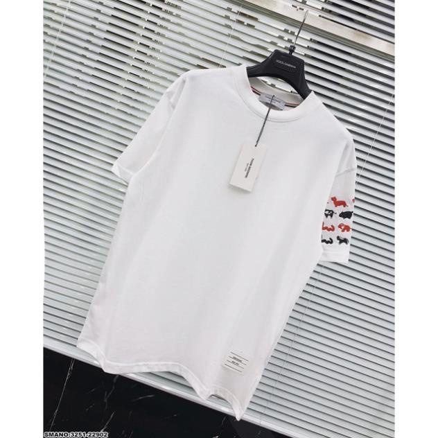 Áo Thun Nam SPF Thom Browne thêu Tay Áo Cao Cấp - Áo phông Nam SPF cực hot
