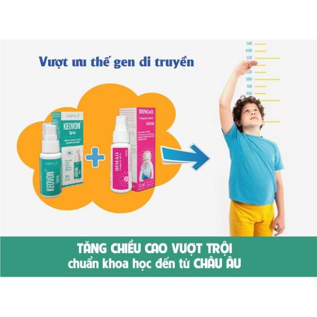 Thực phẩm bảo vệ sức khỏe Keovon Spray Vitanmin K2