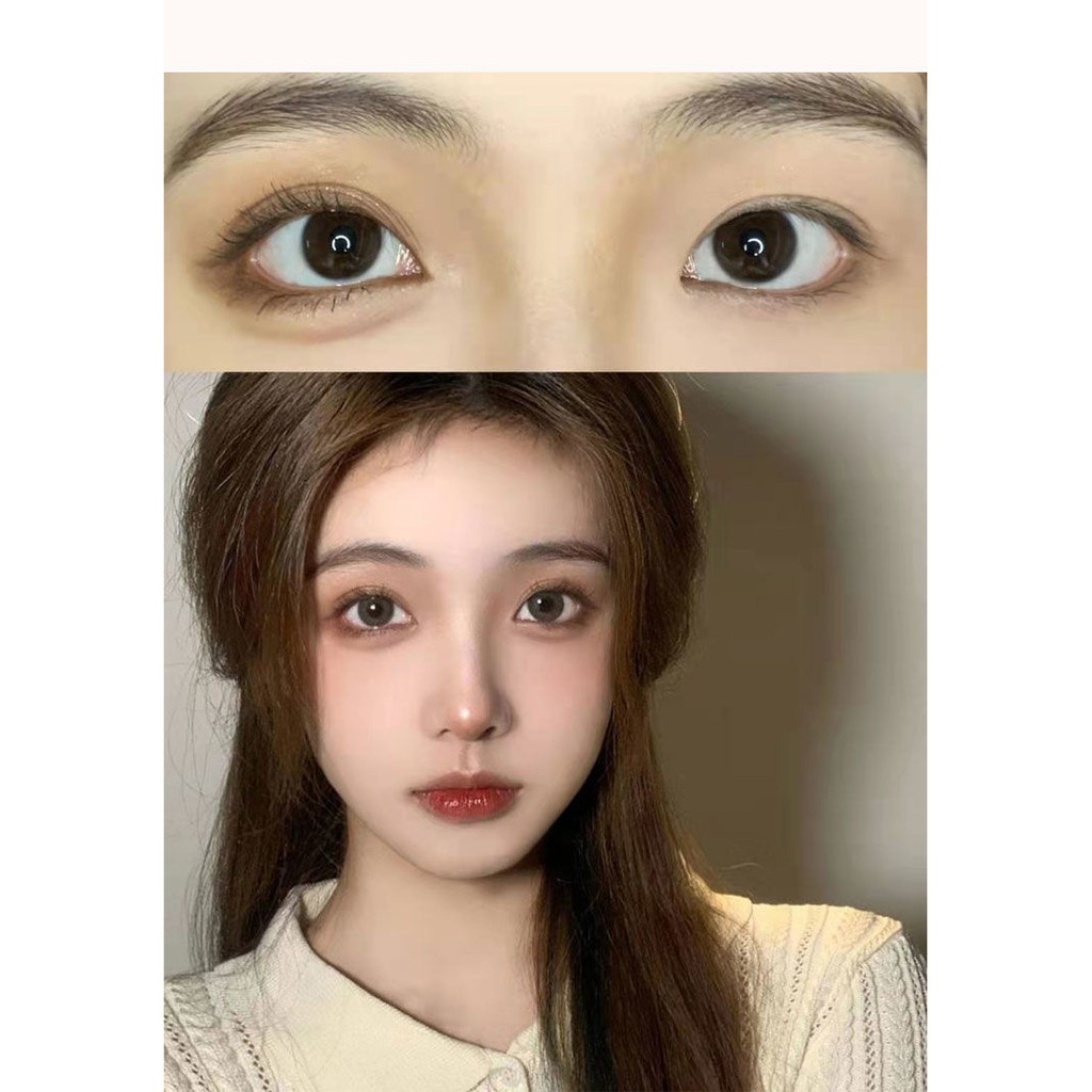 [Hàng mới về] Bút kẻ mắt và lông mày 2 đầu trong 1 trang điểm chống nước lâu trôi xinh xắn