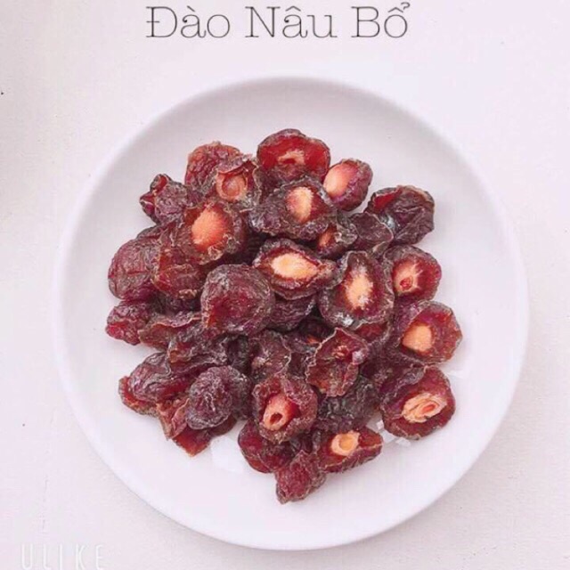 Ô mai đào nâu bổ đôi sấy dẻo 500gram