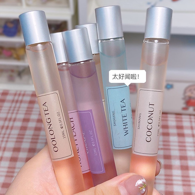 Nước Hoa Mini Dạng Lăn Nước Hoa Shimang Nhiều Mùi Hoa Cỏ Thơm Mát Cho Ngày Hè Chai Mini 15Ml Tiện Lợi Mang Theo | Thế Giới Skin Care