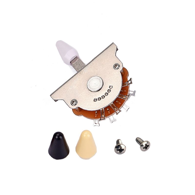 yoodada 5 way Guitar Pickup Switch with Screws Pickup Selector Parts Accessories Guitar Parts