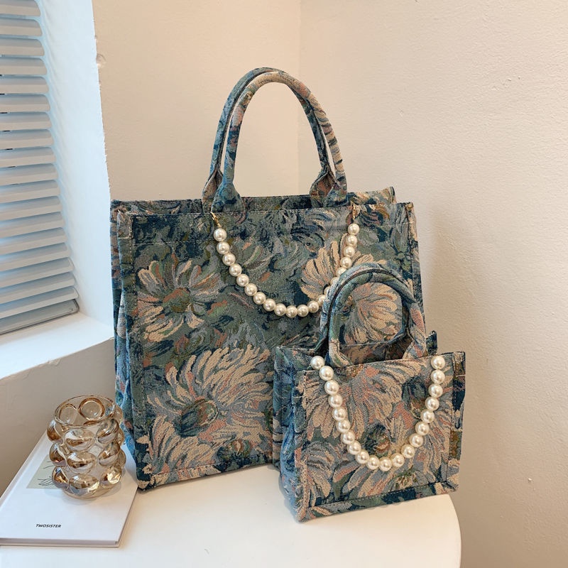 HAPPY HOMLIV Túi xách to công sở Túi Xách Tote Đựng Máy Tính A4 13 Inch 14 Inch Cỡ Lớn Có Khóa Kéo Cho Túi tote Nữ