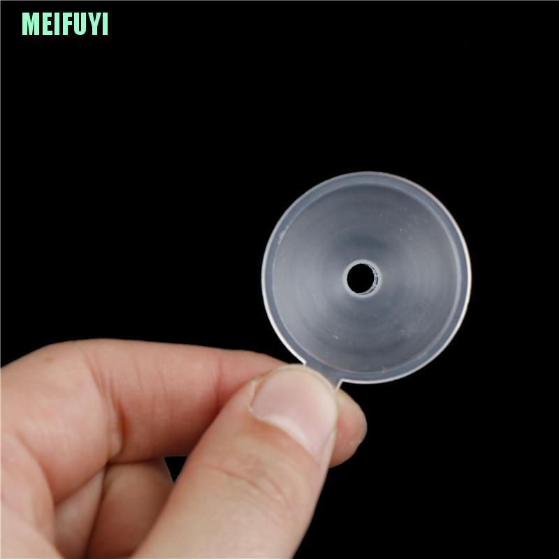 Set 10 phễu nhựa mini trong suốt tiện dụng cho nhà bếp