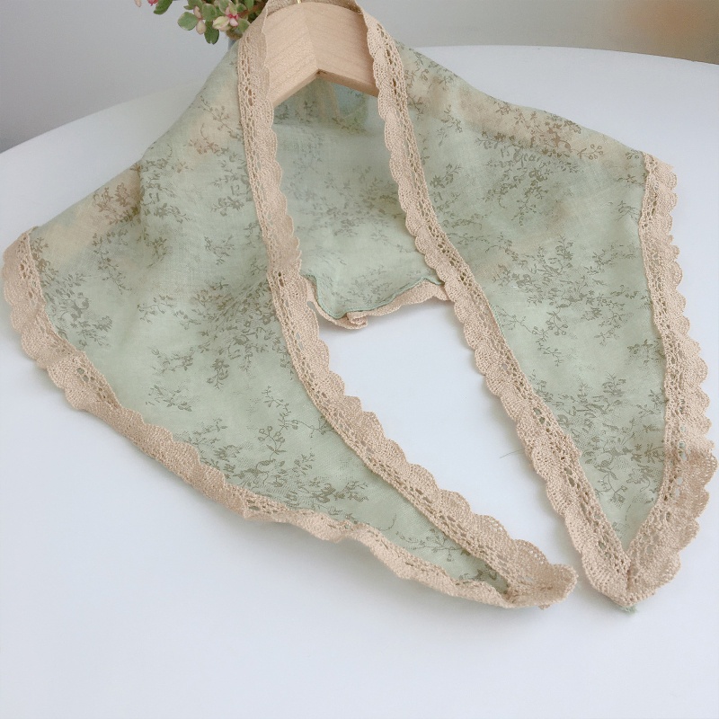 Khăn Bandana Hình Tam Giác Thoáng Khí Thời Trang Mùa Hè