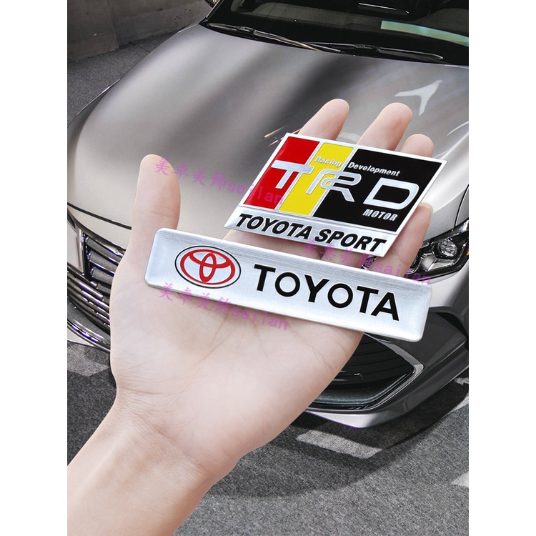 Nhãn Dán Trang Trí Cửa Sổ Xe Hơi Hình Tam Giác Cho toyota camry henland corolla Rleigh reiz gt86